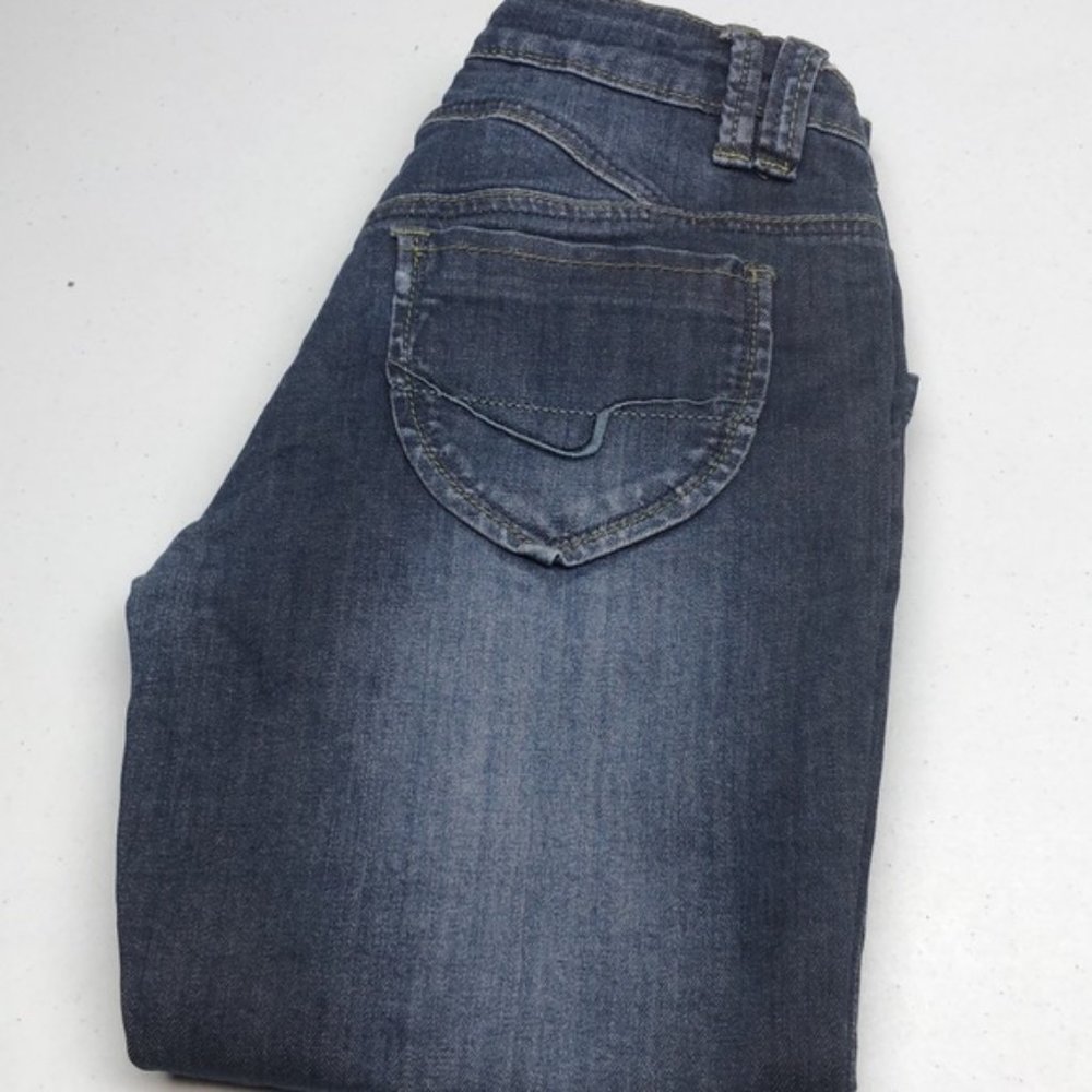 VINTAGE MAX SLIM STRAIGHT JEANS 8/29x32 ZIP CHANGE 😎